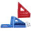 Woodworking Square Protractor, Woodworking Square with Dowel Pins,Aluminum Alloy Miter Triangular Ruler,Angler Scriber A 2