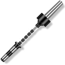 2MT Pen Spindle for Wood Lathe Pen Rotary Tool with Spindle Saver and 5 Bushings Wood Rotary Pen Kit