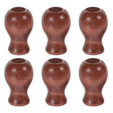 24Ud Pomos Y Borlas De Madera Para De Persianas Marrón Decor