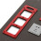 Socket Bottom 86 Box Slotted Scribing Template Tool Opening Hole Decoration Tool Template Electrical Outlet A 4