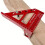 Aluminum Miter Triangle Ruler - 3D Multi-Angle Woodworking Square Protractor - Enhanced Hole Scriber - High Accuracy B 8
