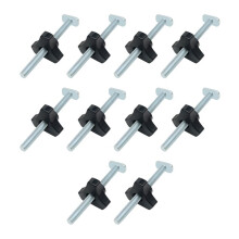 T Track Bolts Knob Kit Miter Track Sliding Nut T-Slider T Slot T Bolt for Woodworking Jigs Fixtures Tools Kit