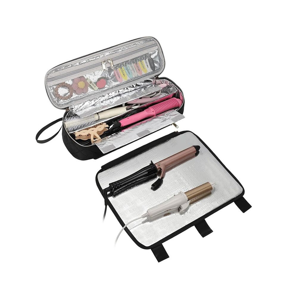 Hair Tools Travel Bag Hair Styling Tool Organizer Storage Bag for Flat Irons Straighteners Curling Iron Accessories