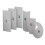 Woodworking Card Scraper Set Hardened Cabinet Scraper Card Scraping Rectangle Knife Smooth Wood Deburring Carpentry Tool 3