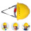 2Ud De Construcción Amarillo Con Ventilación Material Duradero 11