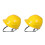 2Ud De Construcción Amarillo Con Ventilación Material Duradero 5