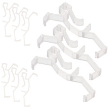 40Ud Clips Para Valance, Transparentes Y Fáciles De Usar