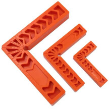 3PCS Right-Angle Positioning Ruler 90 Degree Angle Ruler Carpenter'S Marking Auxiliary Tool L-Type Fixed Tool Locator