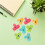 2 Pieces Paper Clip Set Clips Binder Creative Bag Chip Decorative 5
