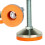 2 Pack Heavy Duty Leg Leveler, Leg Leveler 3.14 Inch Diameter Base, Adjustable Leveling Feet M16 Thread 4