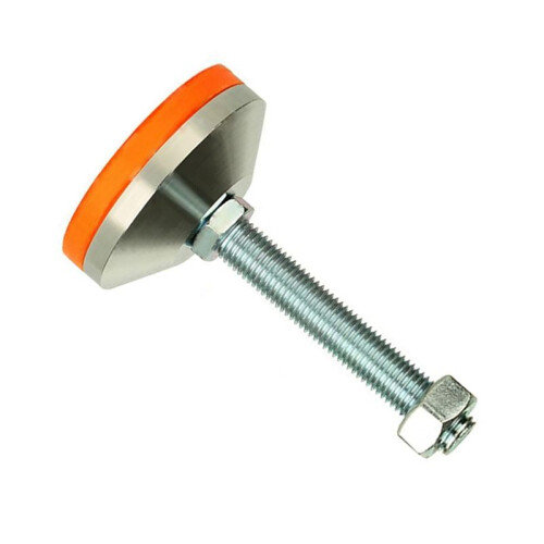 2 Pack Heavy Duty Leg Leveler, Leg Leveler 3.14 Inch Diameter Base, Adjustable Leveling Feet M16 Thread 1