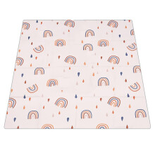 Mat for Under High Chair/Arts/Crafts Washable Waterproof Anti-Slip Floor Mat Portable Children'S Mat A