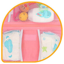 Portable Diaper Changing Pad Baby Diaper Changer Travel Bag with Wipes Pocket Portable Changing Mat Infant Travel Kit