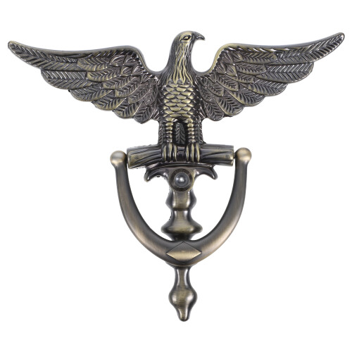 4Pièces Heurtoirs Zinc Front Porte Design Aigle Classique