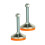 2 Pack Heavy Duty Leg Leveler, Leg Leveler 3.14 Inch Diameter Base, Adjustable Leveling Feet M16 Thread 5