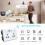 EU UK US Universal Plug Tuya WiFi Branco  Socket  com USB e Porta Tipo C Saída  Life 5