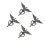 4Pièces Heurtoirs Zinc Front Porte Design Aigle Classique 7