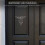 4Pièces Heurtoirs Zinc Front Porte Design Aigle Classique 3