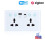 EU UK US Universal Plug Tuya WiFi Branco  Socket  com USB e Porta Tipo C Saída  Life 3