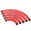 Inner/Outer Corner Large Arc Mold Electric Router Slotting Template Woodworking Curved Angle Chamfering Template Tools C 10