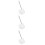 3Pcs White Stainless Steel Fish Landing Net Foldable Telescopic Handle 9
