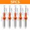5PCS Set 8mm Adjustable Countersink Drill Bit Set,Drill Bits Counter Sinker Drill Bit Set for Woodworking 7