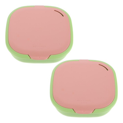 8Pcs Multi ABS Retainer Case Portable Slim Aligner Mouth Guard Storage