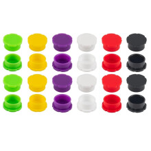 24pcs Reusable 3ml Vial Caps,Leak-Proof and Dust-Proof Protective Ampoule Caps Suitable for 3ml Injection Bottles