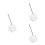 3Pcs White Stainless Steel Fish Landing Net Foldable Telescopic Handle 8
