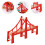 2pcs Track Toys Model Wooden Bulk 10
