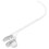 Adjustable White Crib Mobile Holder Plastic Bell Stand for Cribs 10