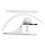 Adjustable White Crib Mobile Holder Plastic Bell Stand for Cribs 8