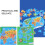 1 Set Puzzle Carte Éducatif Pour Enfants 8