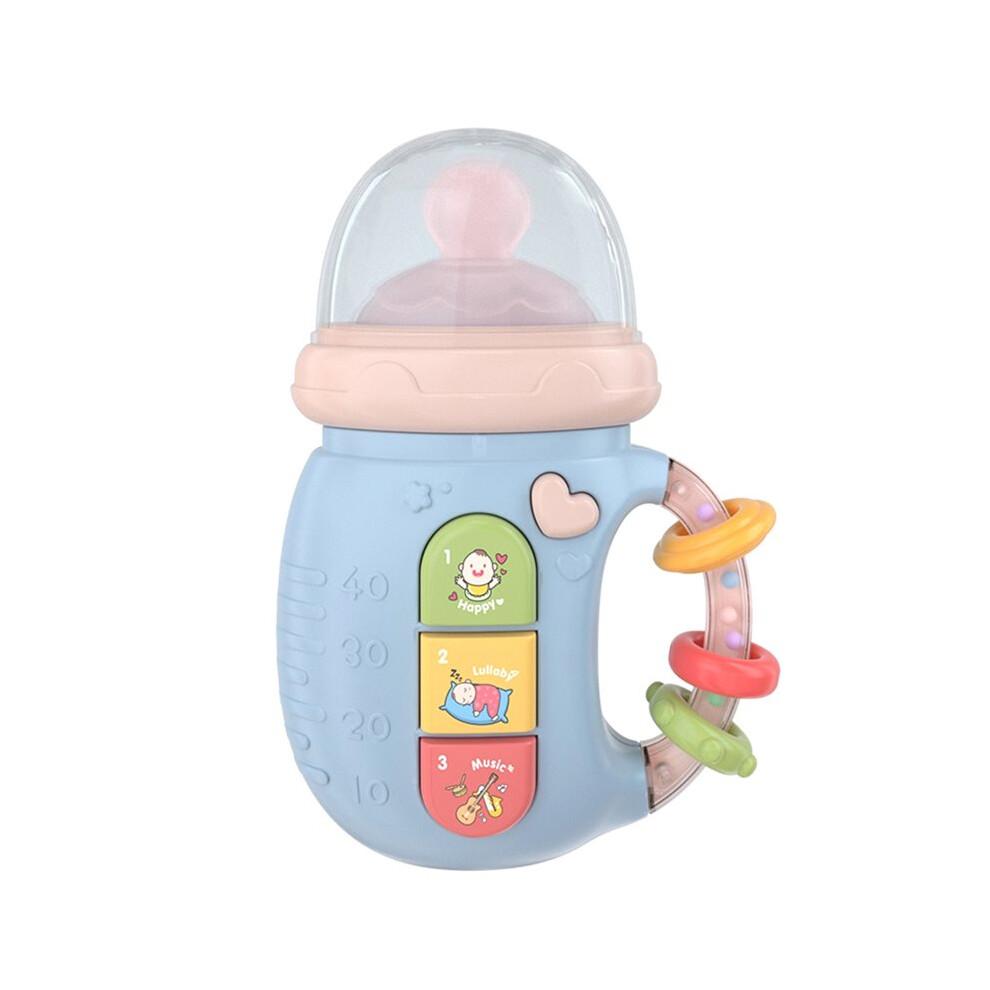 Baby Pacifier Rattle Toys Educational Early Education With Lights And Music To Soothe Newborn Emotions Toys No Battery A Exogio
