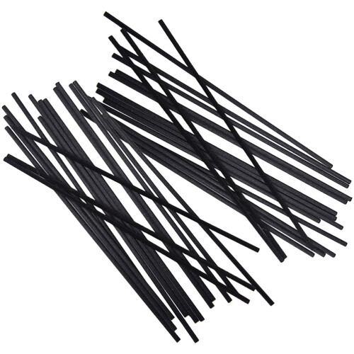 200St Zwarte Diffuser Rods Voor Huishoudelijke Aromatherapie