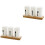 2Pcs Hollow Out White Chopstick Drain Container Flatware Storage 3