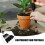 20Pièces Mini Pelles Compactes Pour Plantes Fleurs 9
