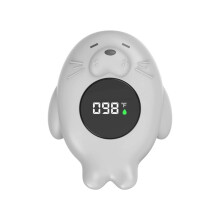 Baby Bath Thermometer, Waterproof Bath Thermometer with Temperature Warning and LED Display
