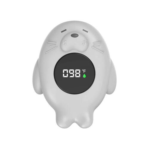 Baby Bath Thermometer, Waterproof Bath Thermometer with Temperature Warning and LED Display