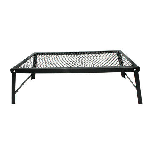 Table Pliable Noire Résistante Anti-Rouille Pour Camping 1