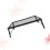 Table Pliable Noire Résistante Anti-Rouille Pour Camping 10