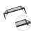 Table Pliable Noire Résistante Anti-Rouille Pour Camping 4