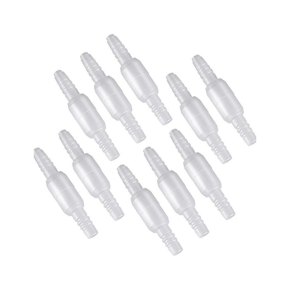 Exogio 30Pcs Oxygen Tubing Swivel Connectors 360-Degree Rotatable Oxygen Tube Connectors Home Oxygen Concentrator Accessories