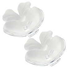 2PCS for  AirFit P10 Nasal Pillow Cushion CPAP Mask Accessories Replacement Soft  Silicone Dual Wall L