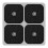 12PCS 5cmxcm Snap Self-Adhesive Electrode Patch for Compx Muscle Stimulators Massage Electrode Self-Adhesive Pad 1