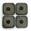 12PCS 5cmxcm Snap Self-Adhesive Electrode Patch for Compx Muscle Stimulators Massage Electrode Self-Adhesive Pad 5