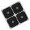 12PCS 5cmxcm Snap Self-Adhesive Electrode Patch for Compx Muscle Stimulators Massage Electrode Self-Adhesive Pad 3