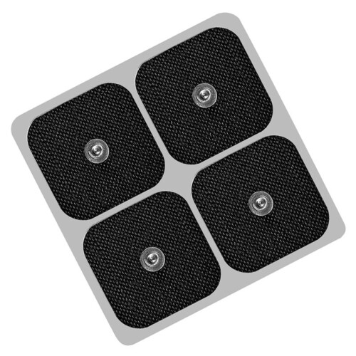 12PCS 5cmxcm Snap Self-Adhesive Electrode Patch for Compx Muscle Stimulators Massage Electrode Self-Adhesive Pad 2