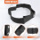Brustgurt für Sports Wireless Herzfrequenzmesser 4