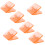 6Pièces Support ABS Orange Pour Chiot, Montage Stable Polyvalent 11